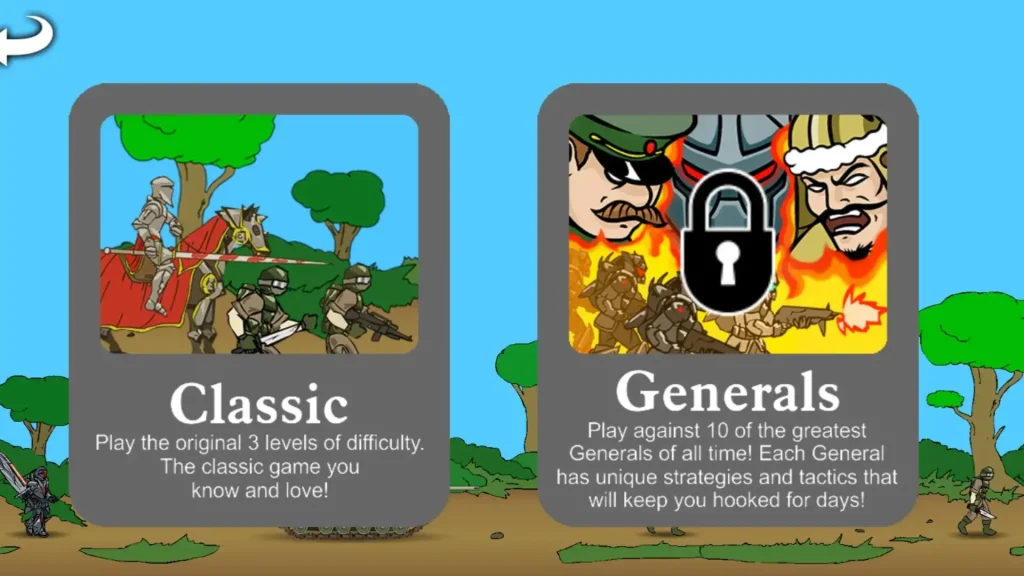 Age of War gaming modes
