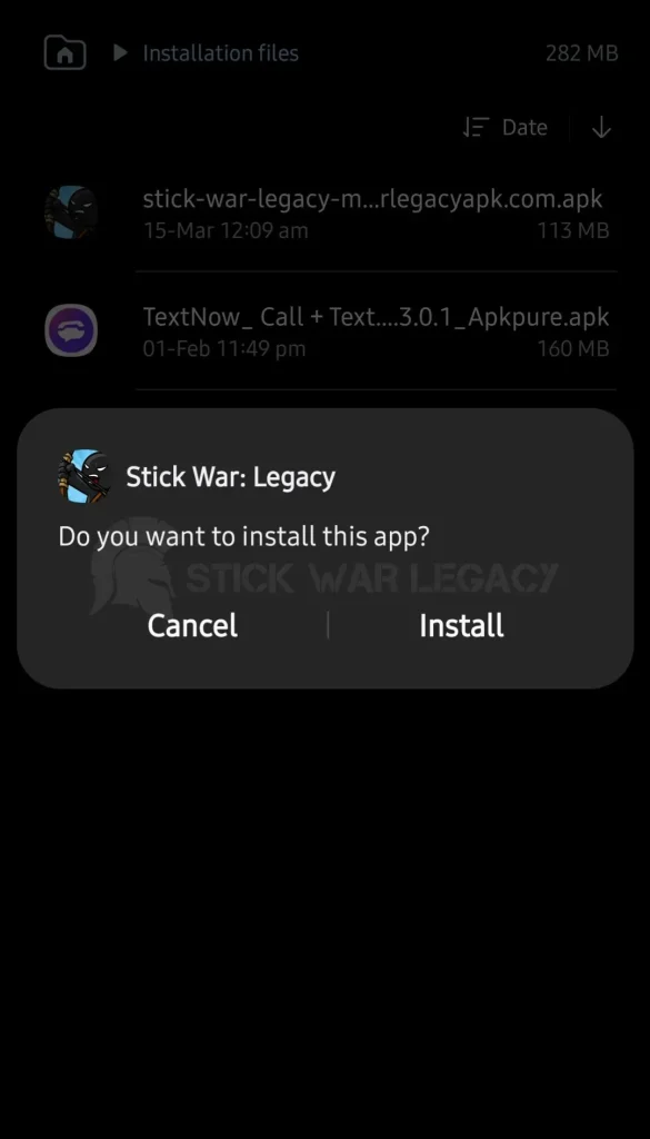 Stickwarlegacyapk Install MOD 6