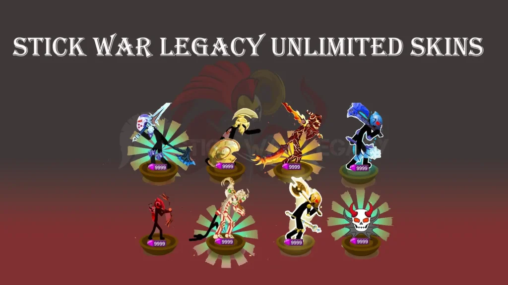 stick war legacy unlocked skins